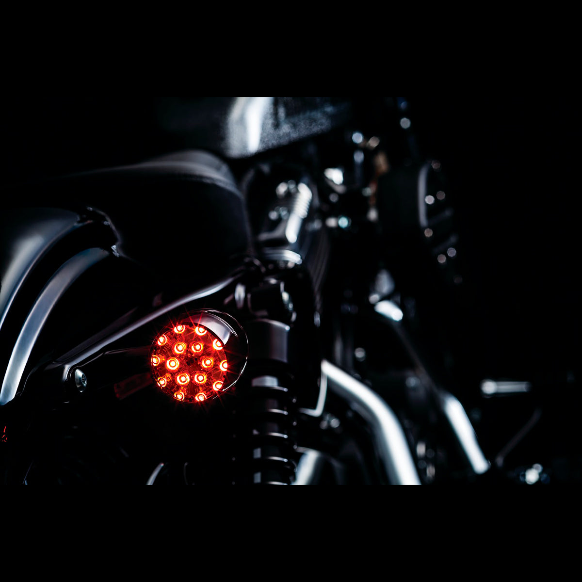 Kuryakyn Insertos L.E.D. de Direccionales Traseras para Harley Davidson (1 Polo)