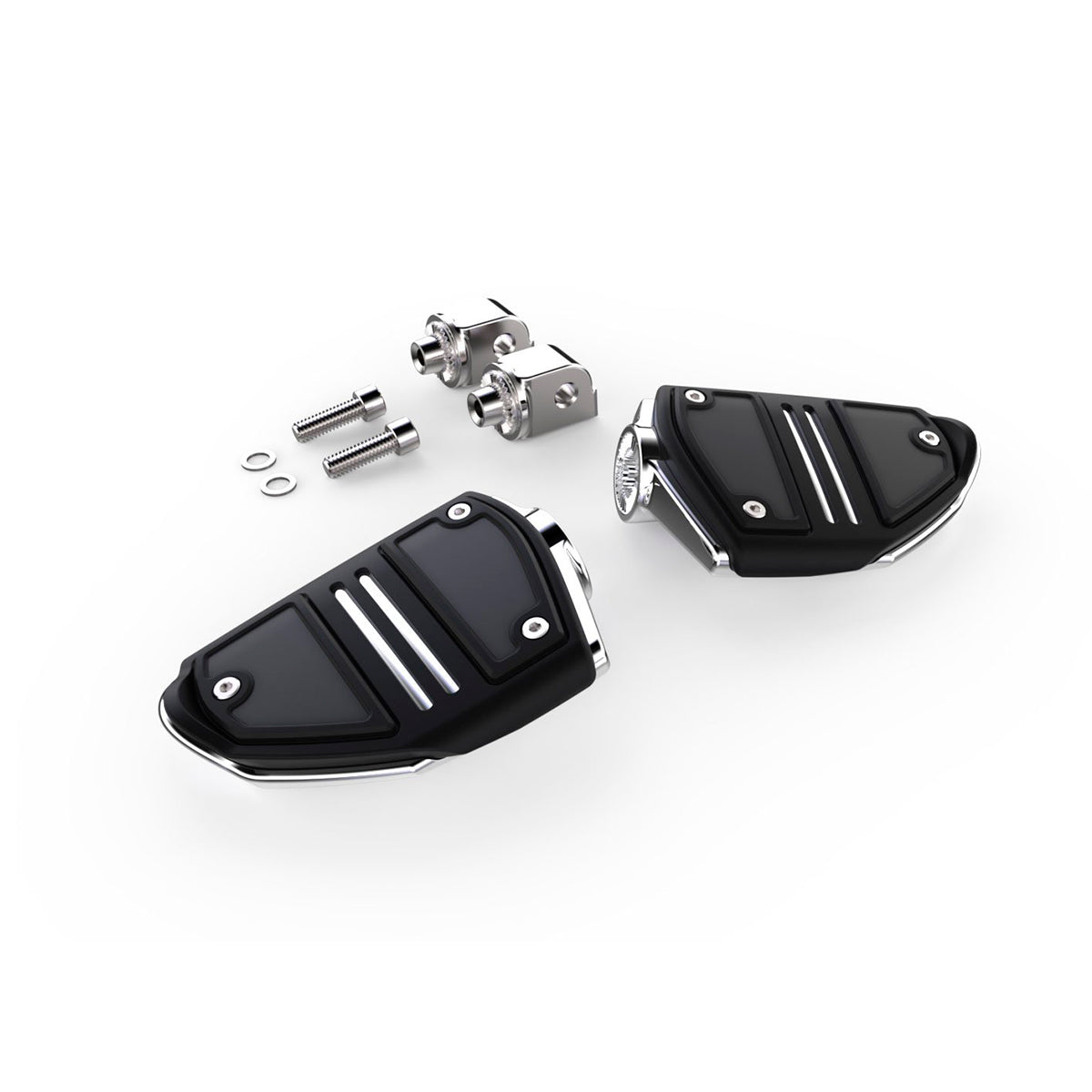 Ciro Posapies de Pasajero Twin Rail para Harley Davidson Softail