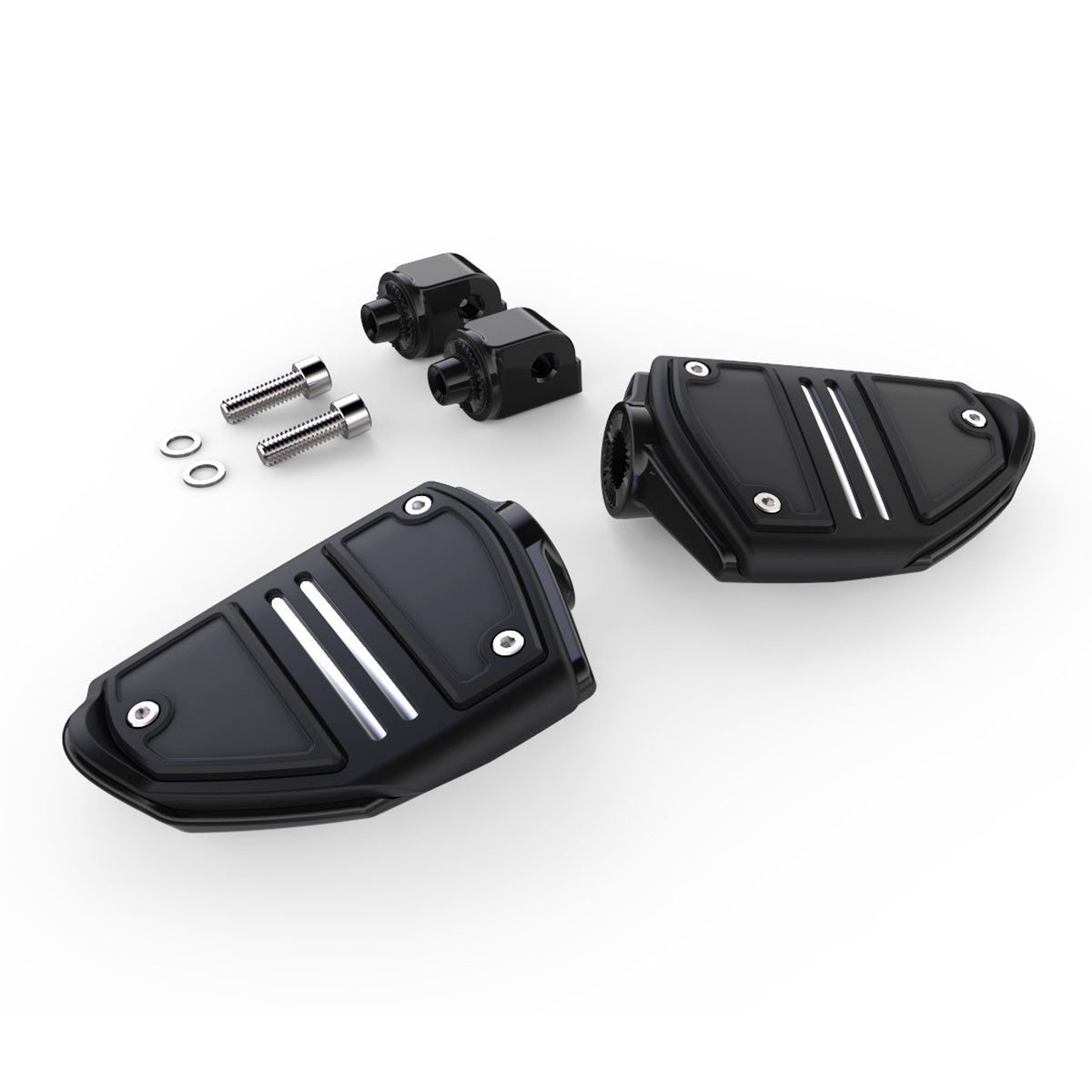 Ciro Posapies de Pasajero Twin Rail para Harley Davidson Softail