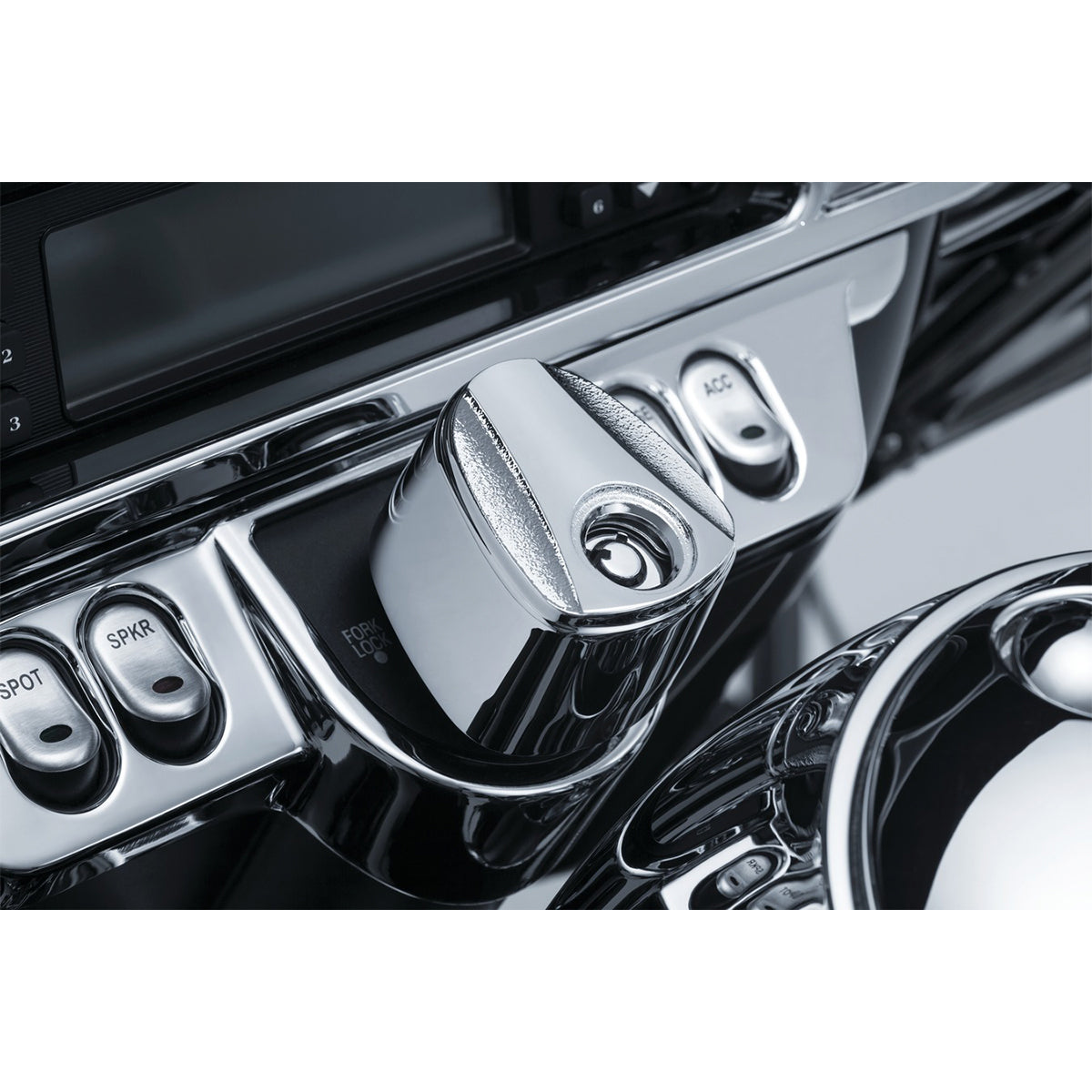 Kuryakyn Cover Del Switch De Encendido Para Harley Davidson