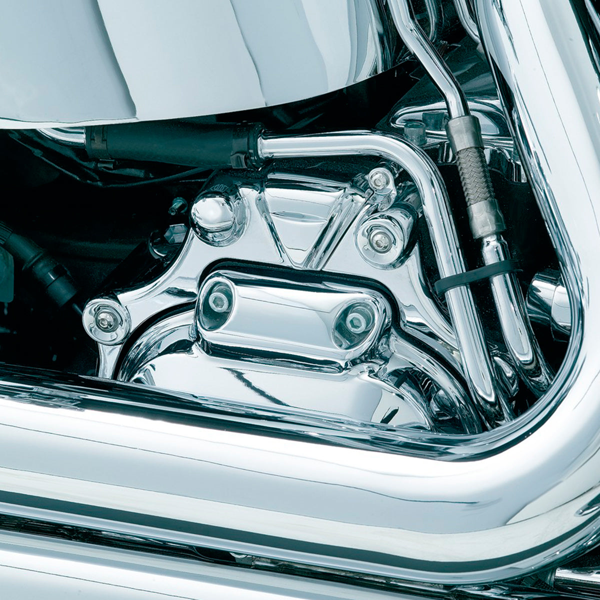 Kuryakyn Cubierta de Transmisión para Harley Davidson Softail