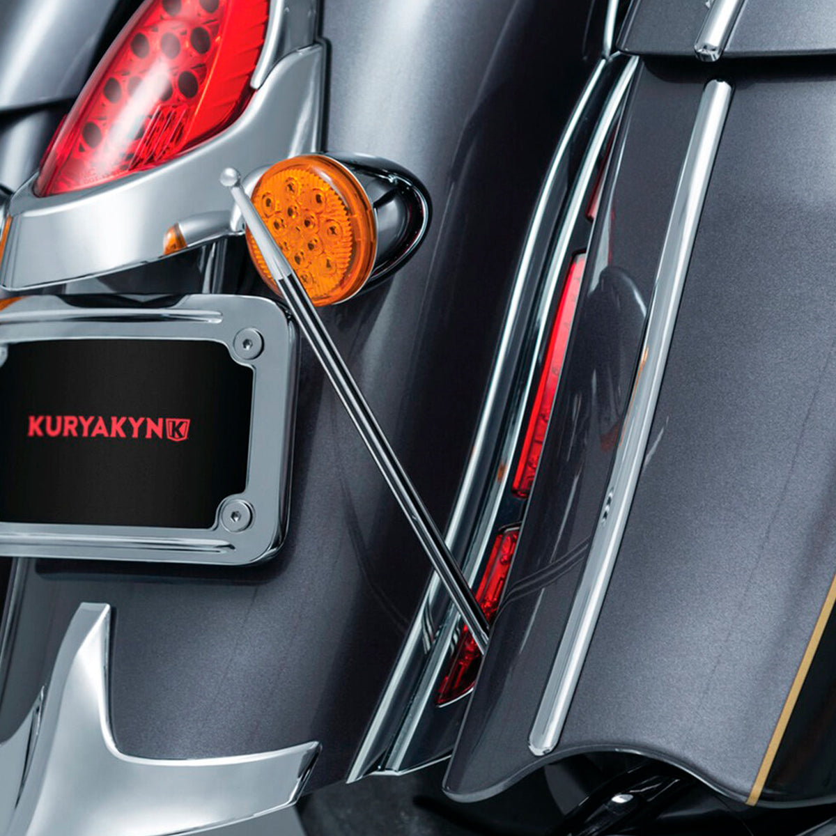 Antena Kuryakyn para Motocicletas Harley Davidson / Indian / Victory