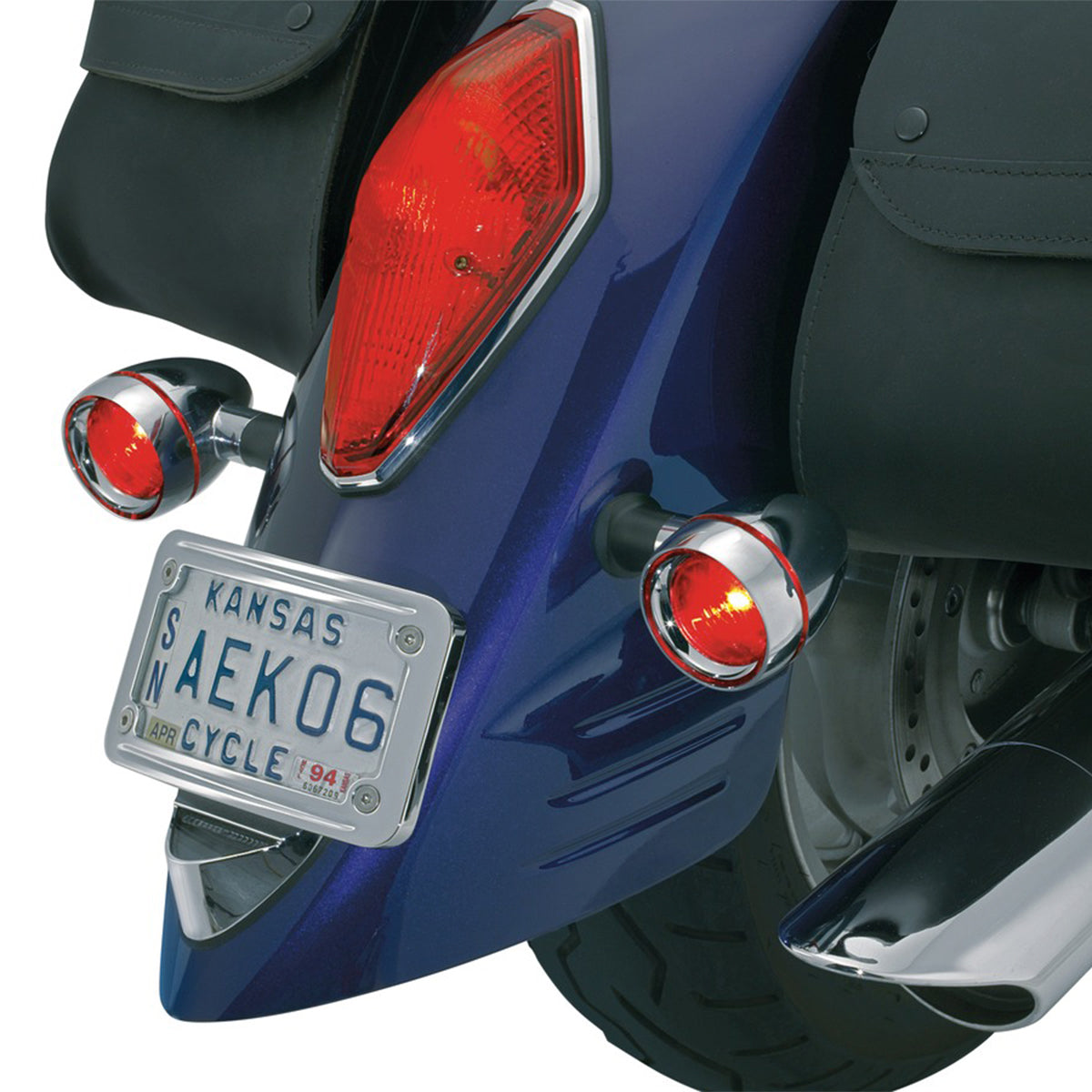 Kuryakyn Portaplacas Curvo Para Harley Davidson (multi Fit)
