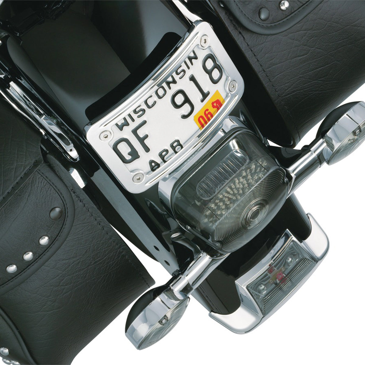 Kuryakyn Portaplacas Curvo Para Harley Davidson (multi Fit)