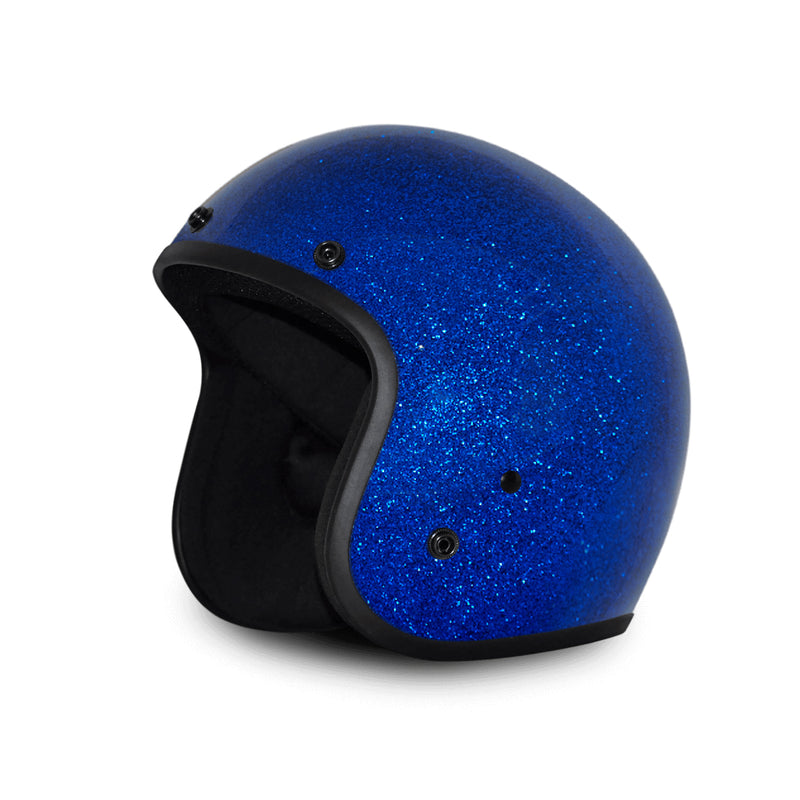 Daytona Helmets D.O.T. Daytona Cruiser - Blue Metal Flake - CHG.MX For Riders