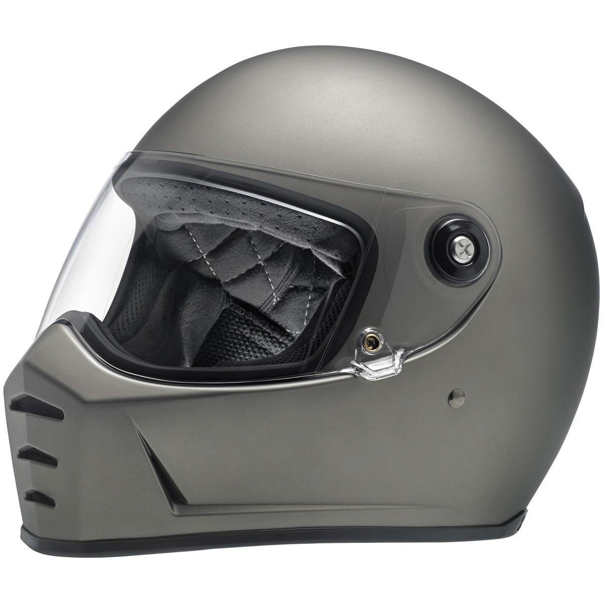 Casco Cerrado Biltwell Lane Splitter Helmet - Titanium Mate