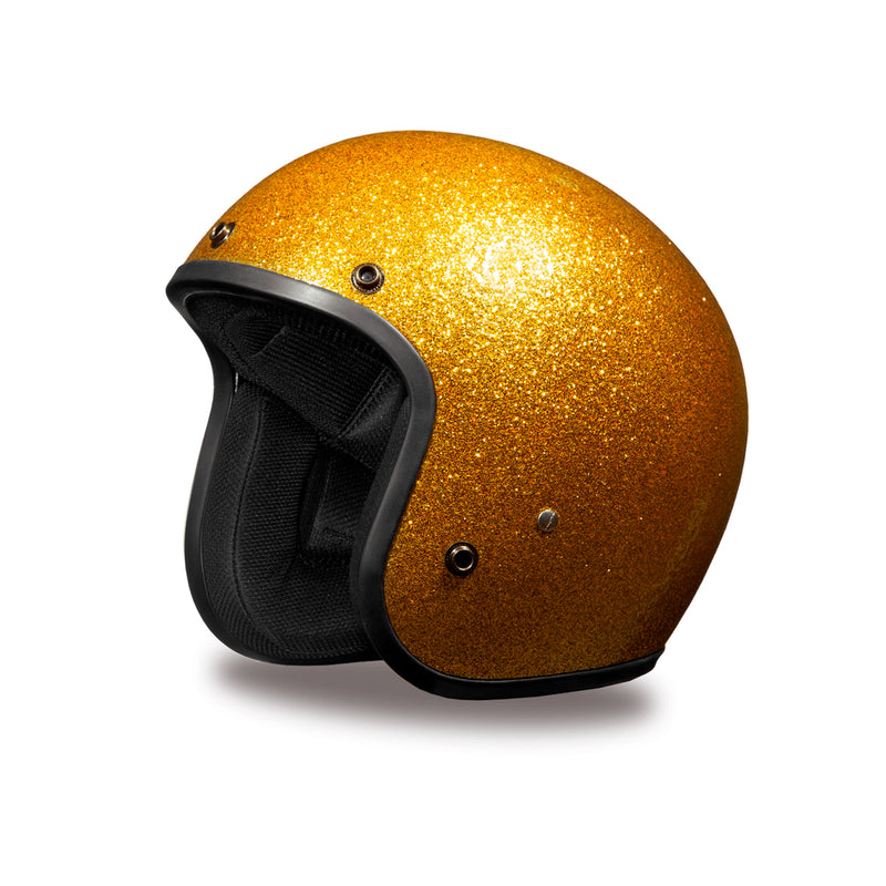 Daytona Helmets D.O.T Daytona Cruiser - Gold Metal Flake - CHG.MX For Riders