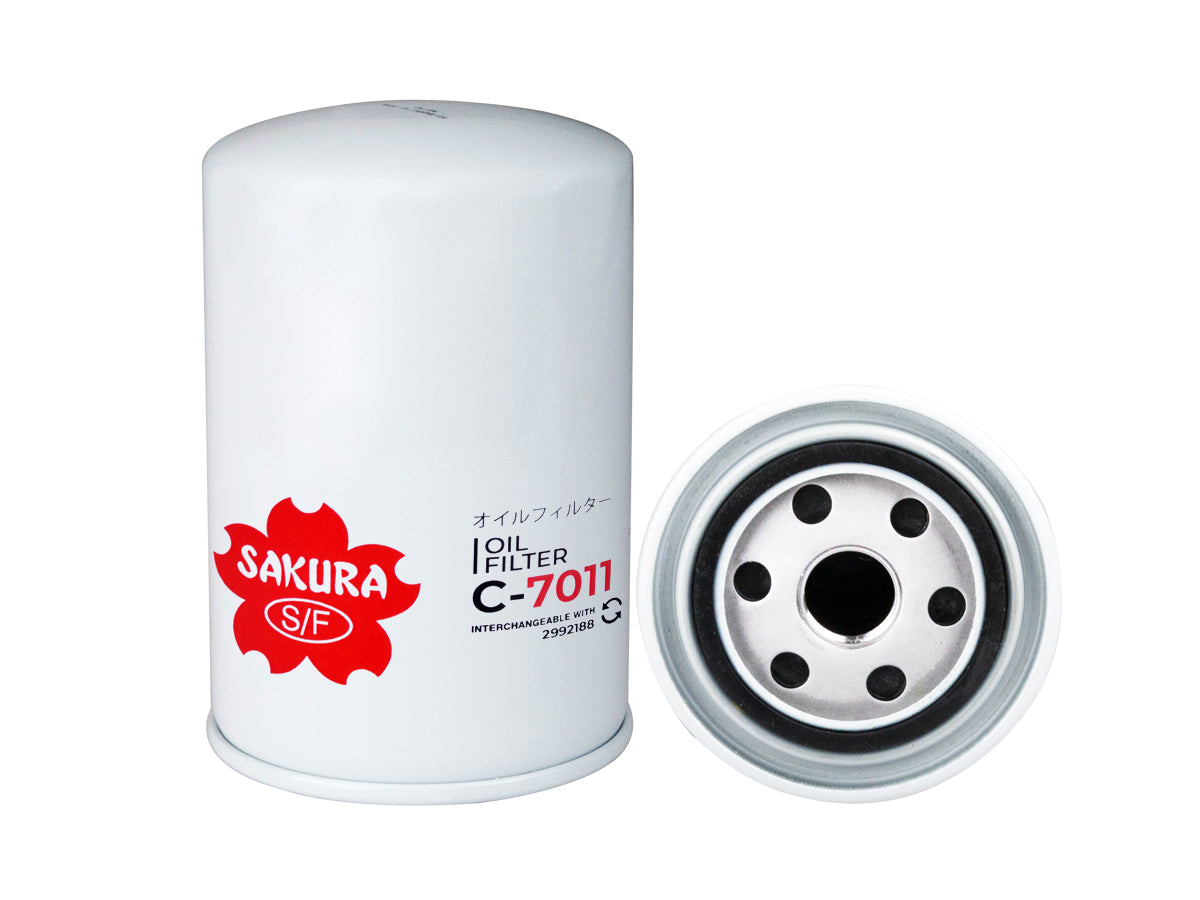 Sakura Filtro de Aceite C-7011 para Fiat Y Peugeot