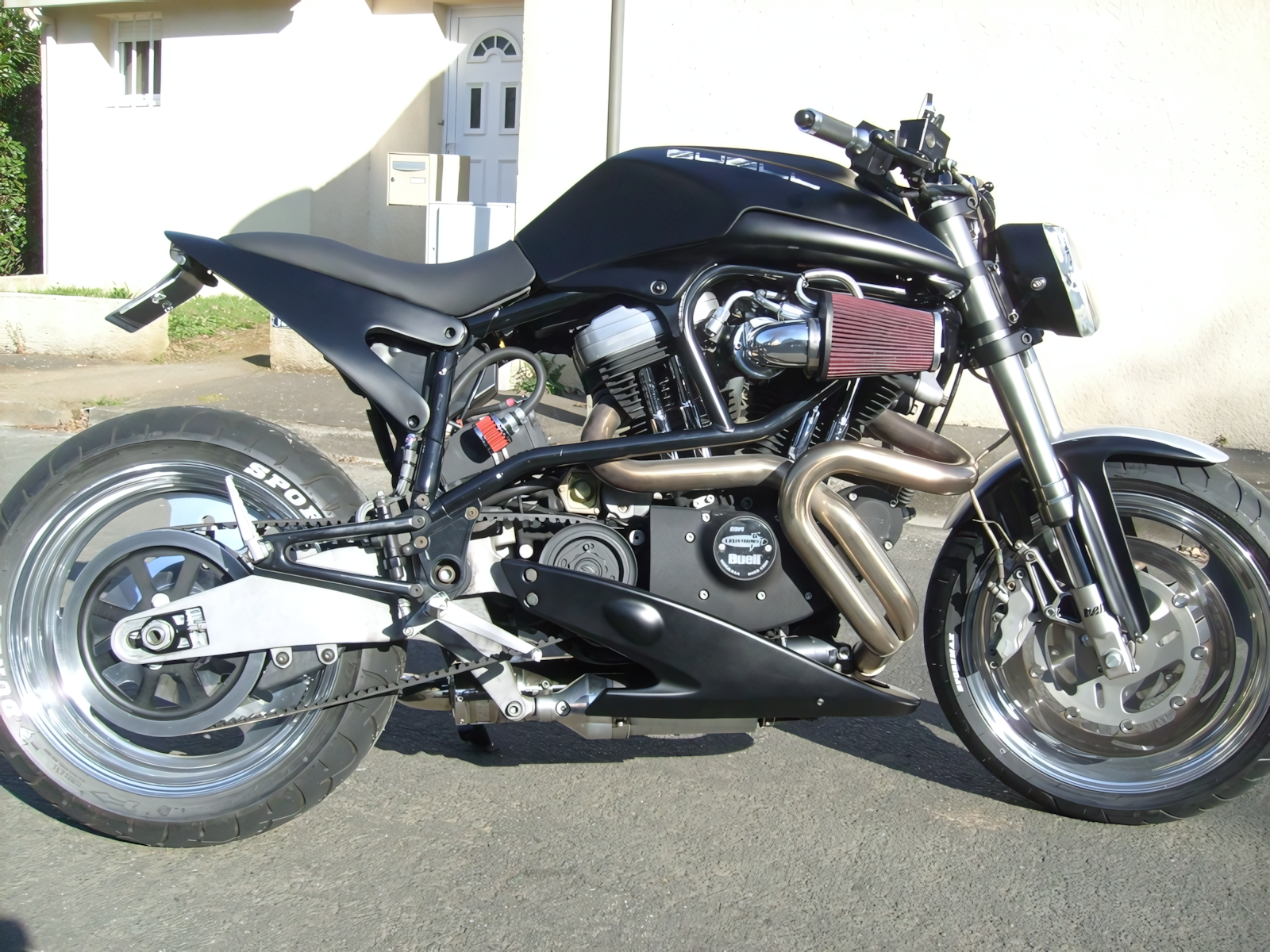 Sistema Filtro de Aire ForceWinder XR2 Para Buell X1 y S3 1999-2008 Carburada