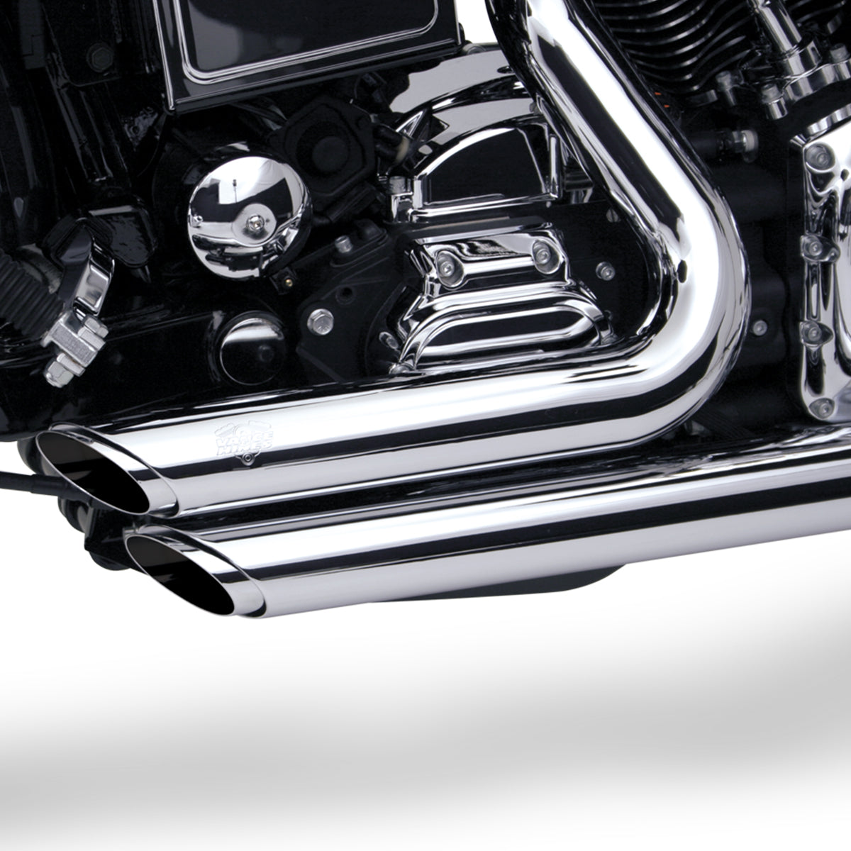 Escape Vance & Hines Shortshots Staggered Cromo para Harley Davidson '91-'05 Dyna (Sistema Completo)