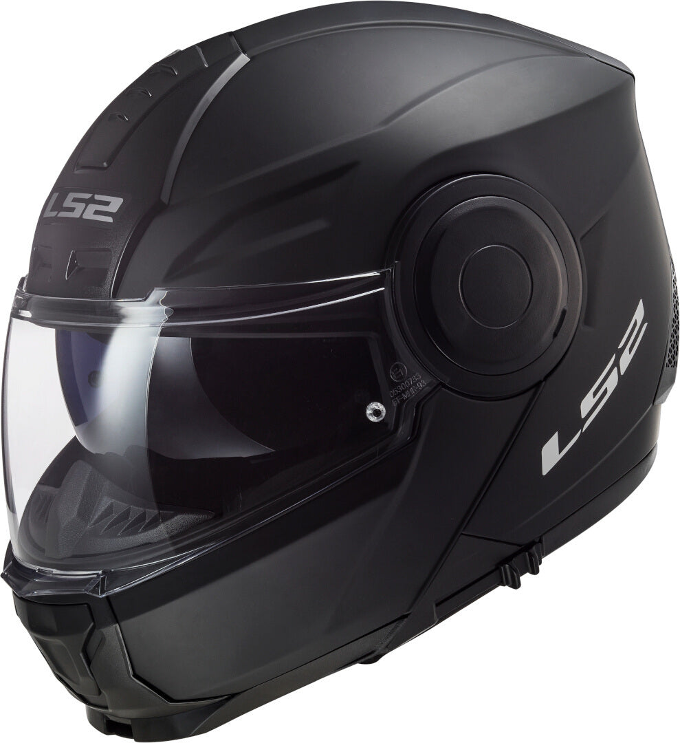 Casco Abatible LS2 Scope Solid Negro Mate FF902