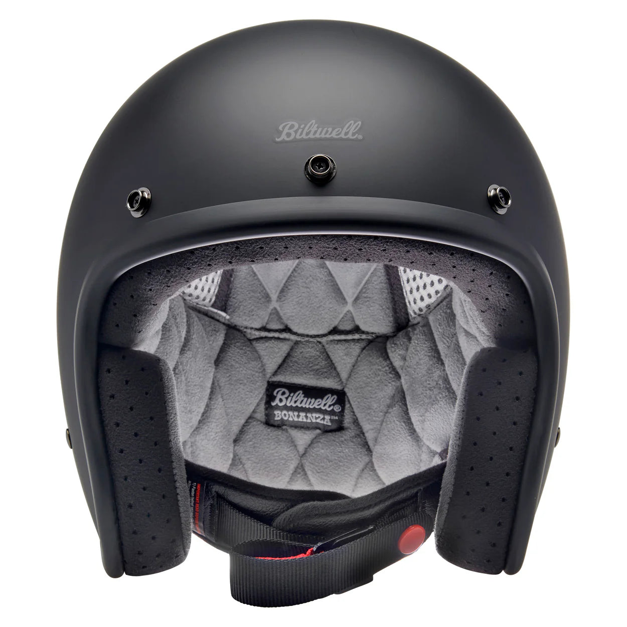 Casco Abierto Biltwell Bonanza - Negro Mate