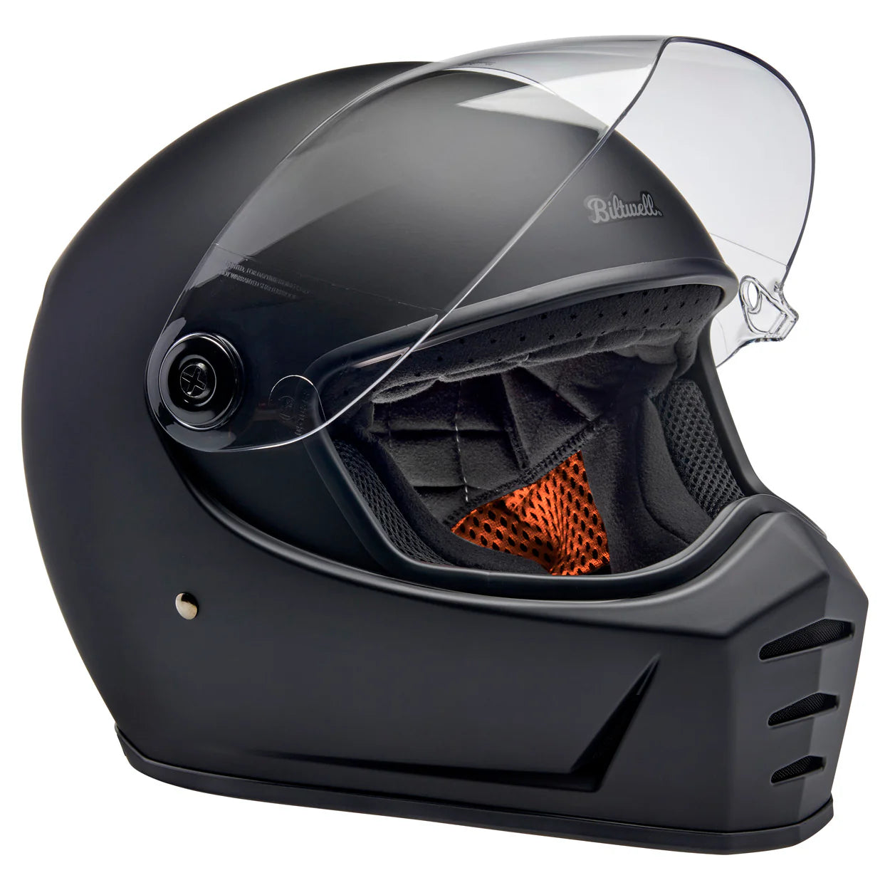 Casco Cerrado Biltwell Lane Splitter - Negro Mate (ECE R22.06)
