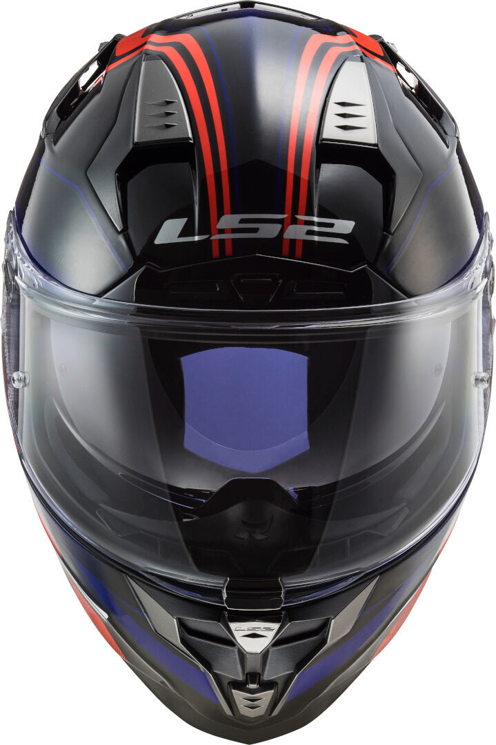 Casco Cerrado LS2 Challenger Propeller Rojo / Azul FF327