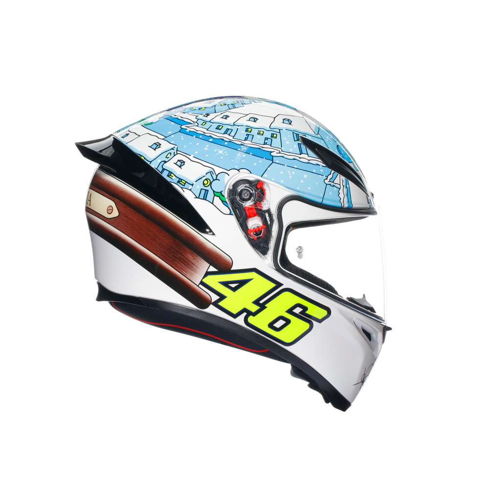 Casco Cerrado AGV K1 E2206 Rossi Winter Test 2017