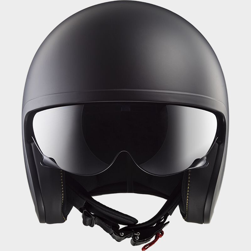 Casco Abierto LS2 Spitfire Solid Negro Mate OF599