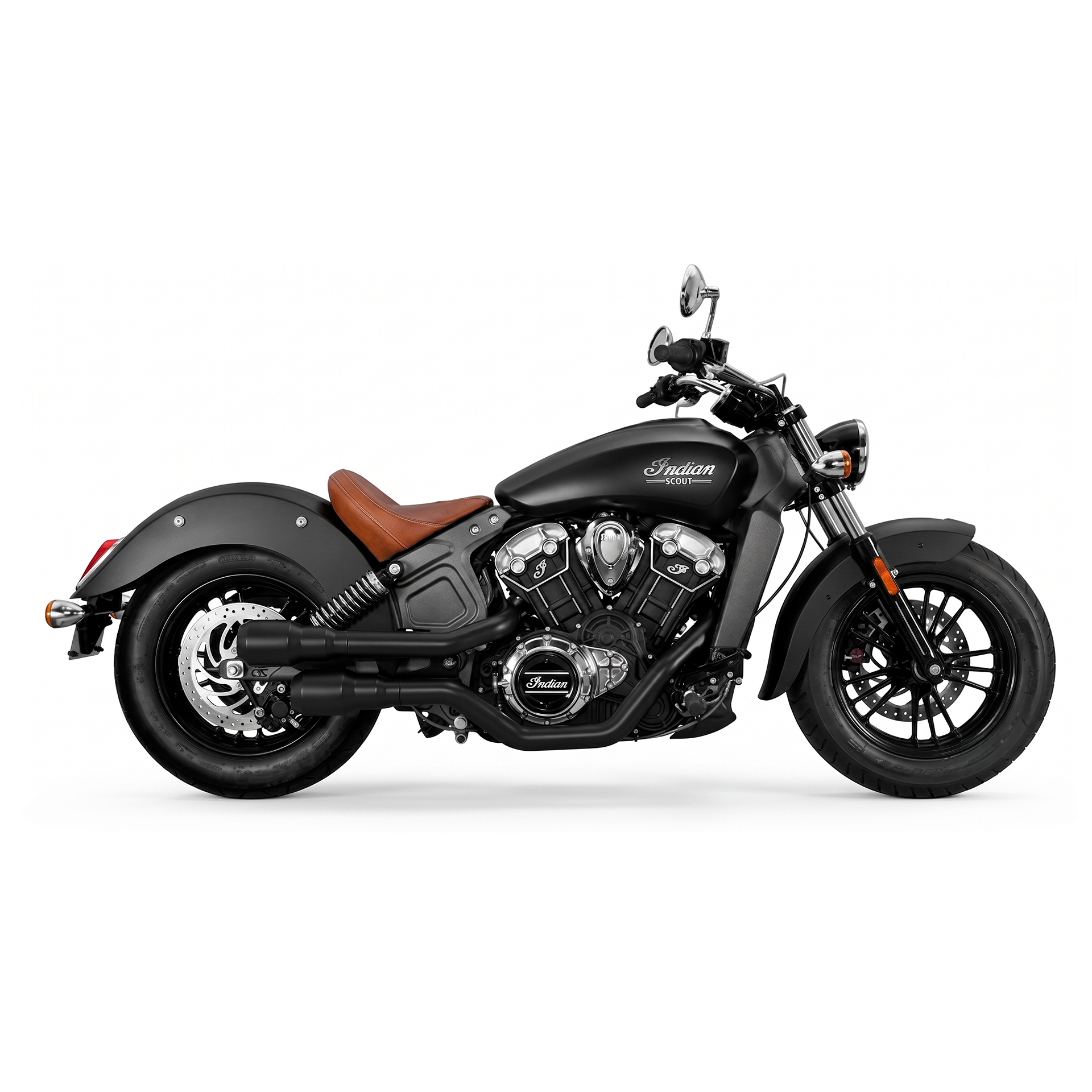 Escape Vance & Hines Hi Output Grenades para Indian '15-'24 Scout