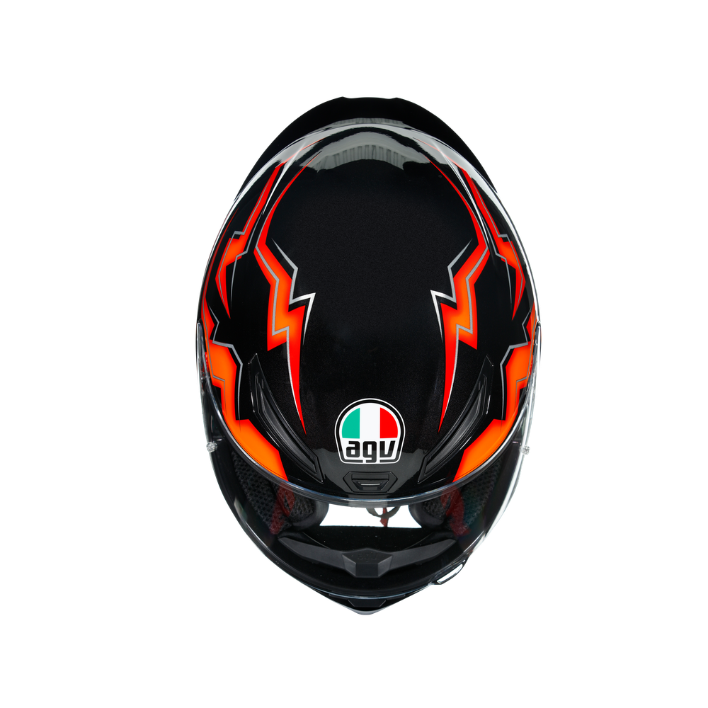 Casco Cerrado AGV K1 E2205 Mult Kripton Naranja