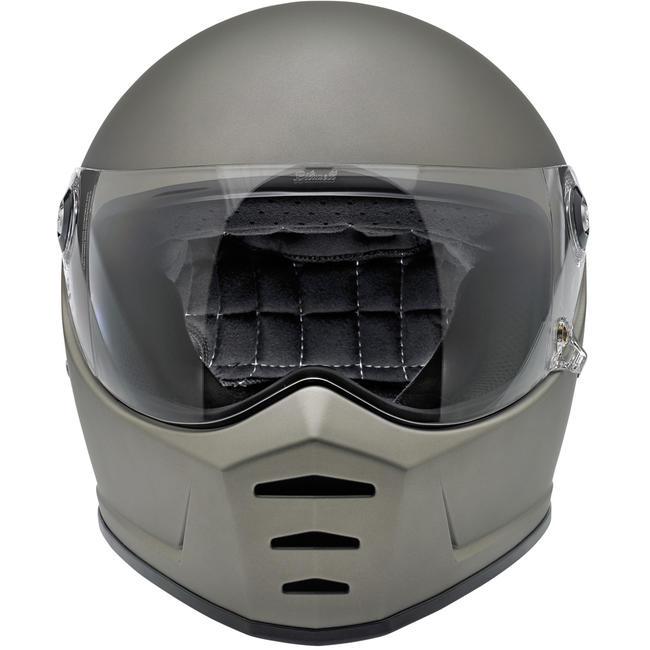 Casco Cerrado Biltwell Lane Splitter Helmet - Titanium Mate