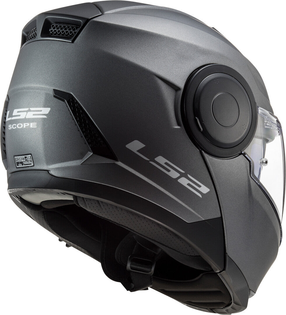 Casco Abatible LS2 Scope Solid Titanium FF902