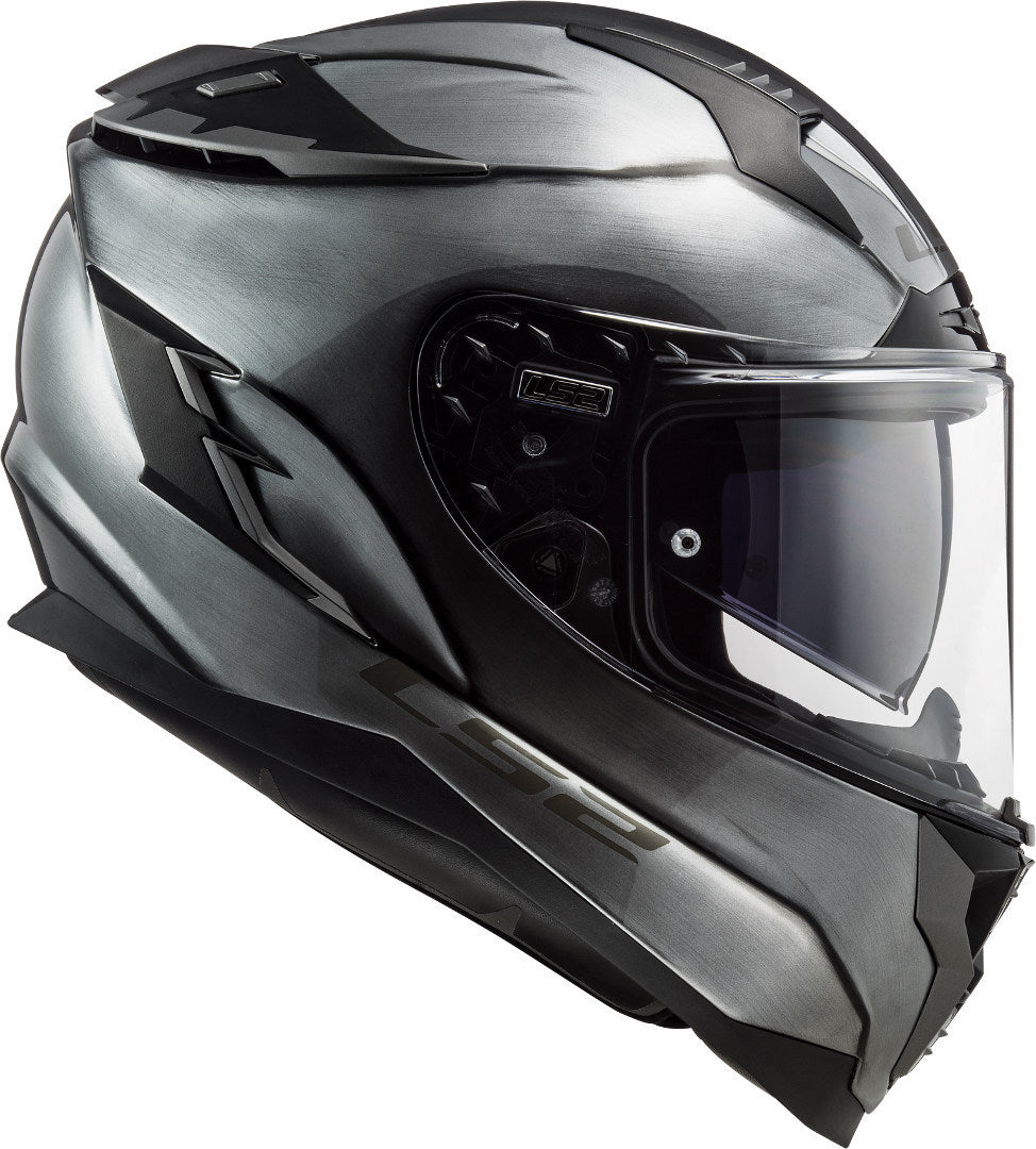 Casco Cerrado LS2 Challenger Jeans Titanium FF327