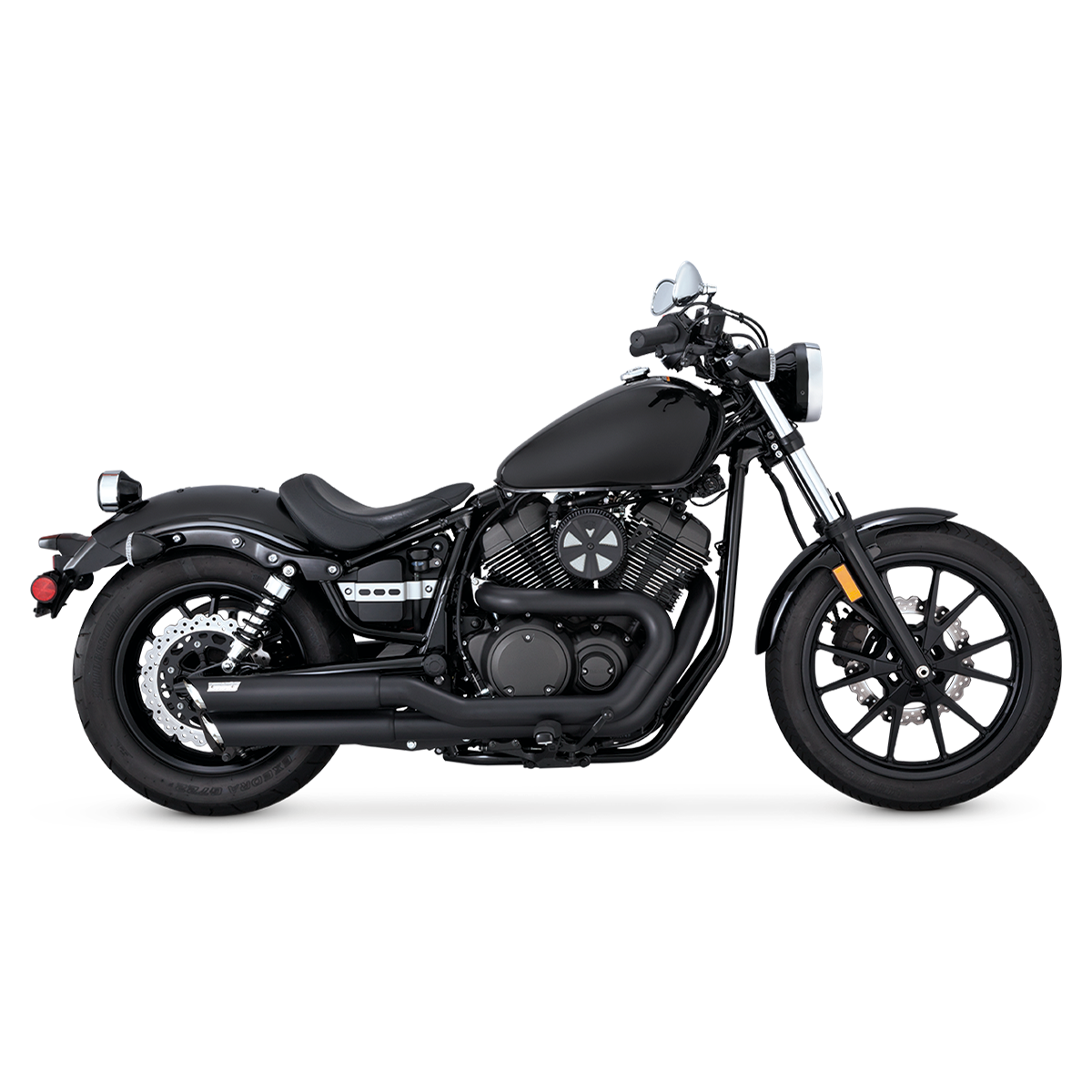 Escape Vance & Hines Twin Slash Staggered para Yamaha '14-'20 Bolt (Sistema Completo)