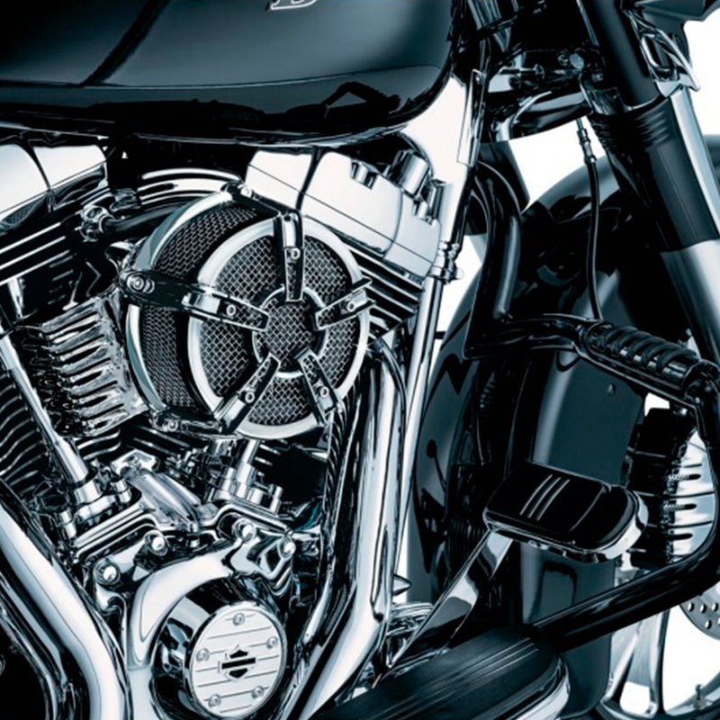 Filtro de Aire Kuryakyn Mach 2 Cromo CO-AX para Harley Davidson Touring