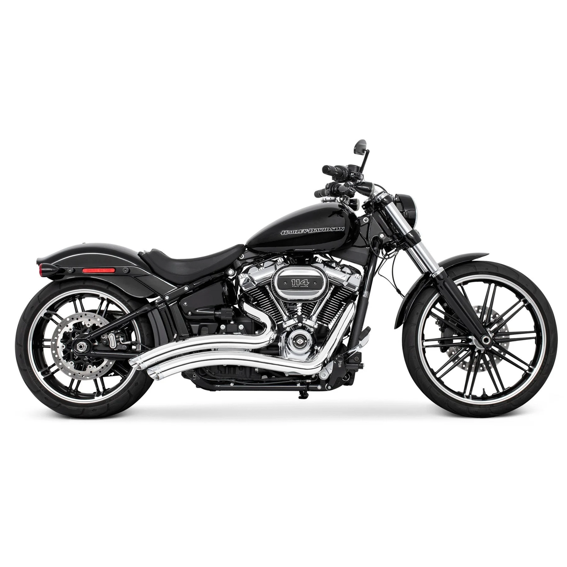 Escape Freedom Performance Sharp Curve Radius Cromo para Harley Davidson '18-'24 Softail (Sistema Completo)