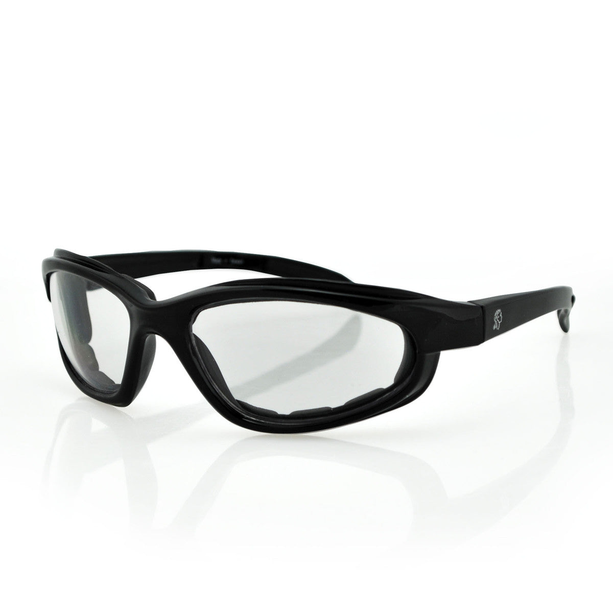 Lentes de Sol ZANheadgear® Arizona Negro Brillante - Transparente