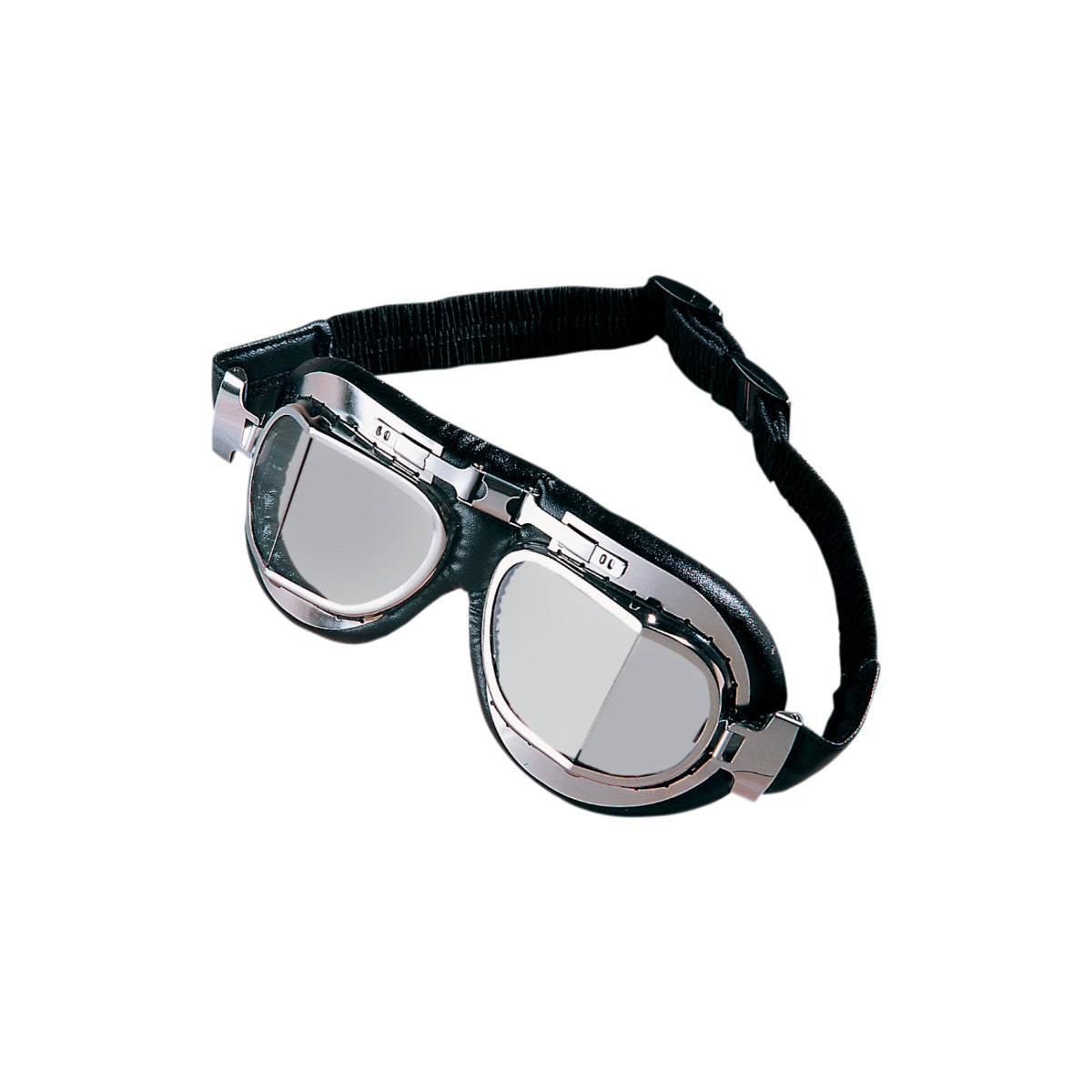 Goggles Motociclista Tipo Aviador Red Baron Drag Specialties - Cromo