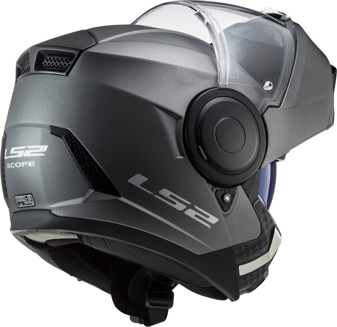 Casco Abatible LS2 Scope Solid Titanium FF902