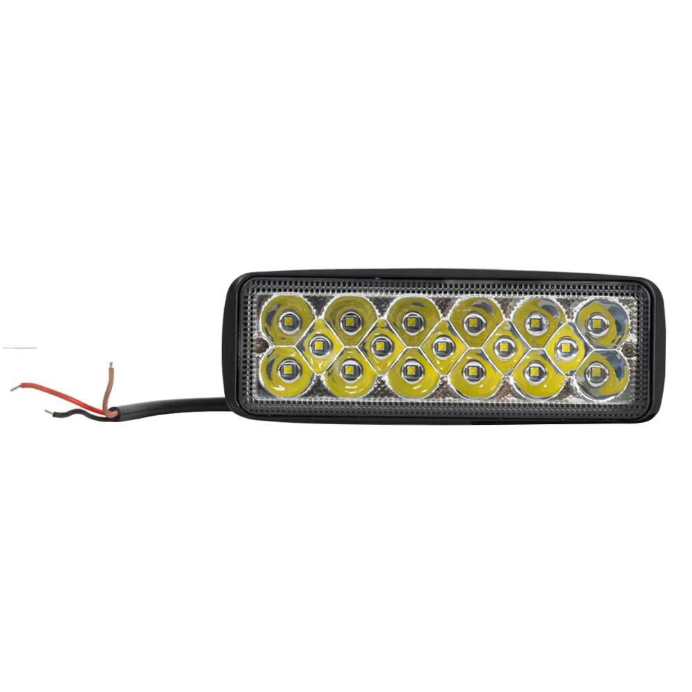 Faro Delantero Auxiliar LED Alta / Baja / Strobo 17 Leds Aluminio Promoto