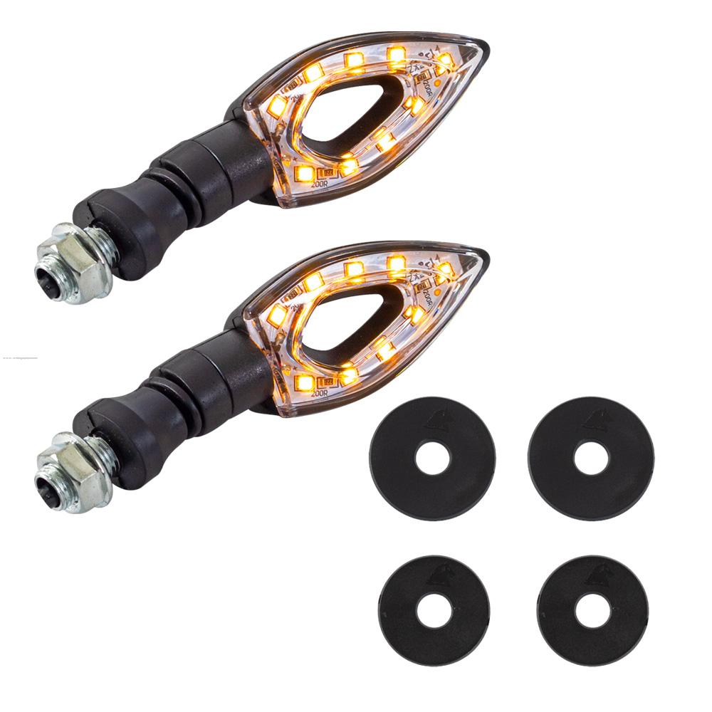 Direccionales P-01 LED Luz Ambar Stallion