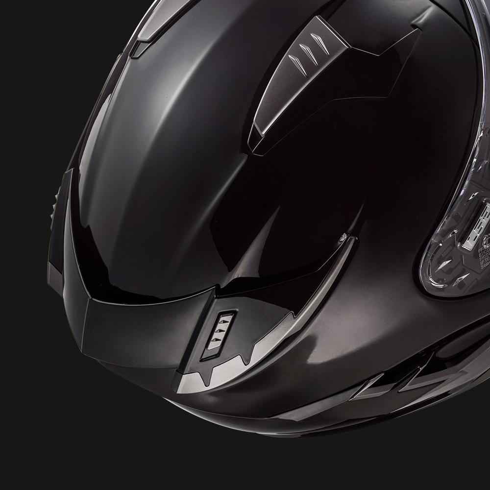 Casco Cerrado LS2 Challenger Solid Negro Mate FF327