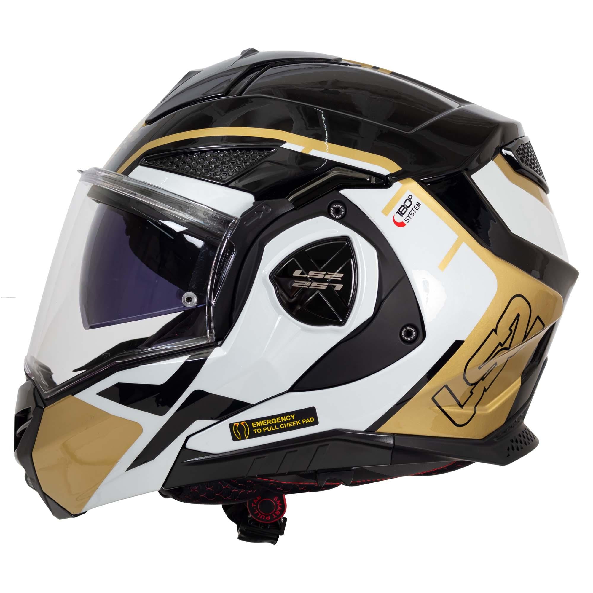 Casco Abatible LS2 Advant X Metryk Negro FF901