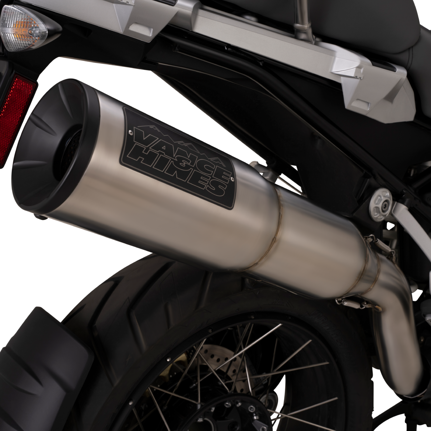 Escape Vance & Hines Adventure Hi-Output 500 para BMW '19-'24 R 1250 GS / GS Adventure (Cola)