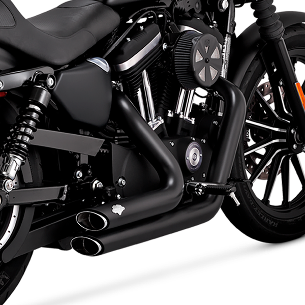 Vance & Hines Shortshots Staggered ブラック Escape Vance & Hines Shortshots Staggered Negro para Harley Davidson '