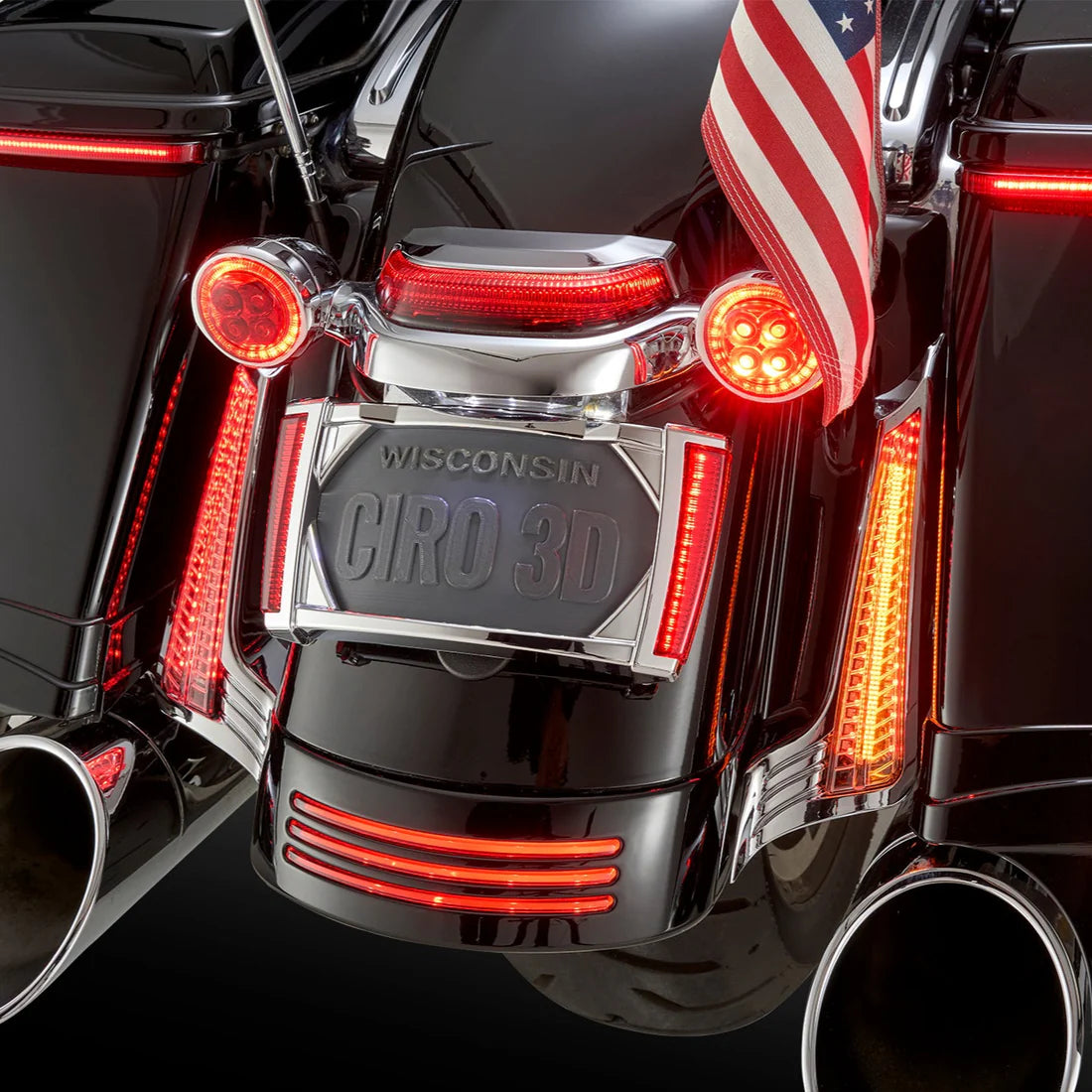 Luces LED Ciro para Panel de Relleno Harley-Davidson Touring