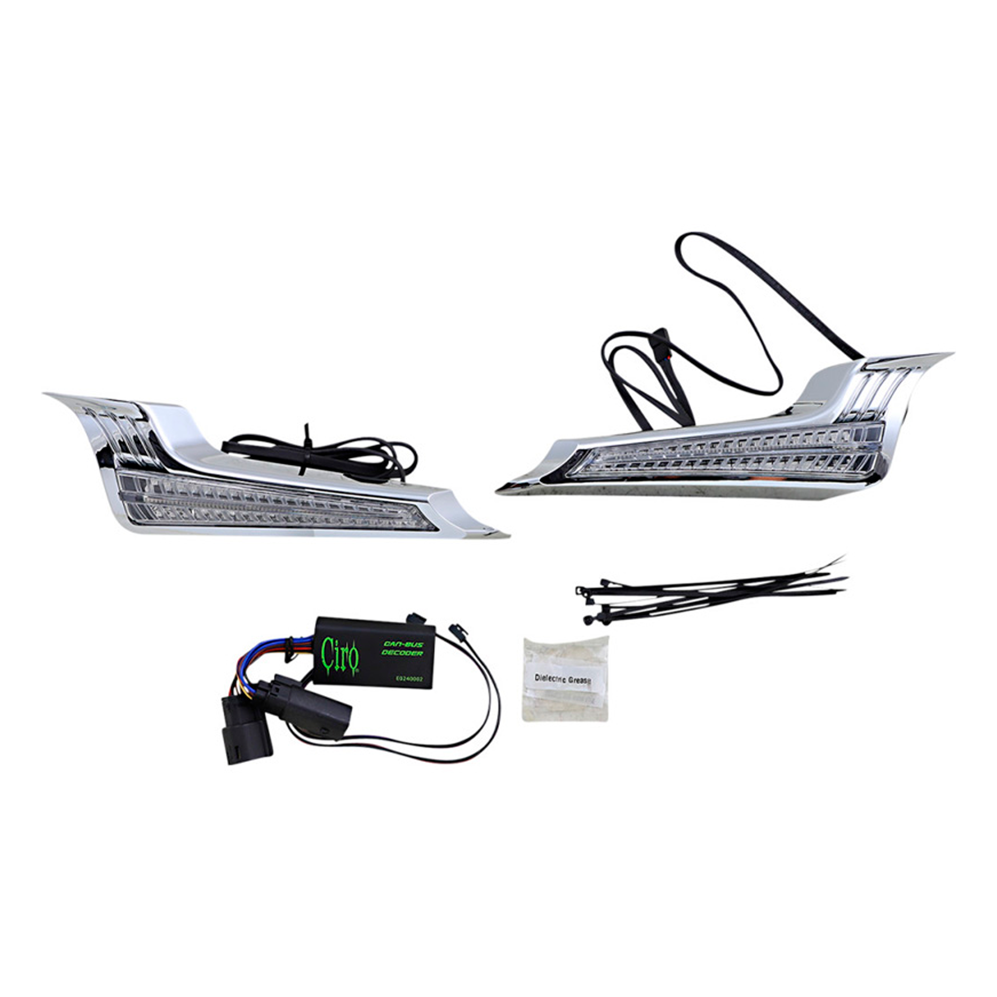 Ciro Luces LED de Relleno para Alforjas de Harley Davidson Touring