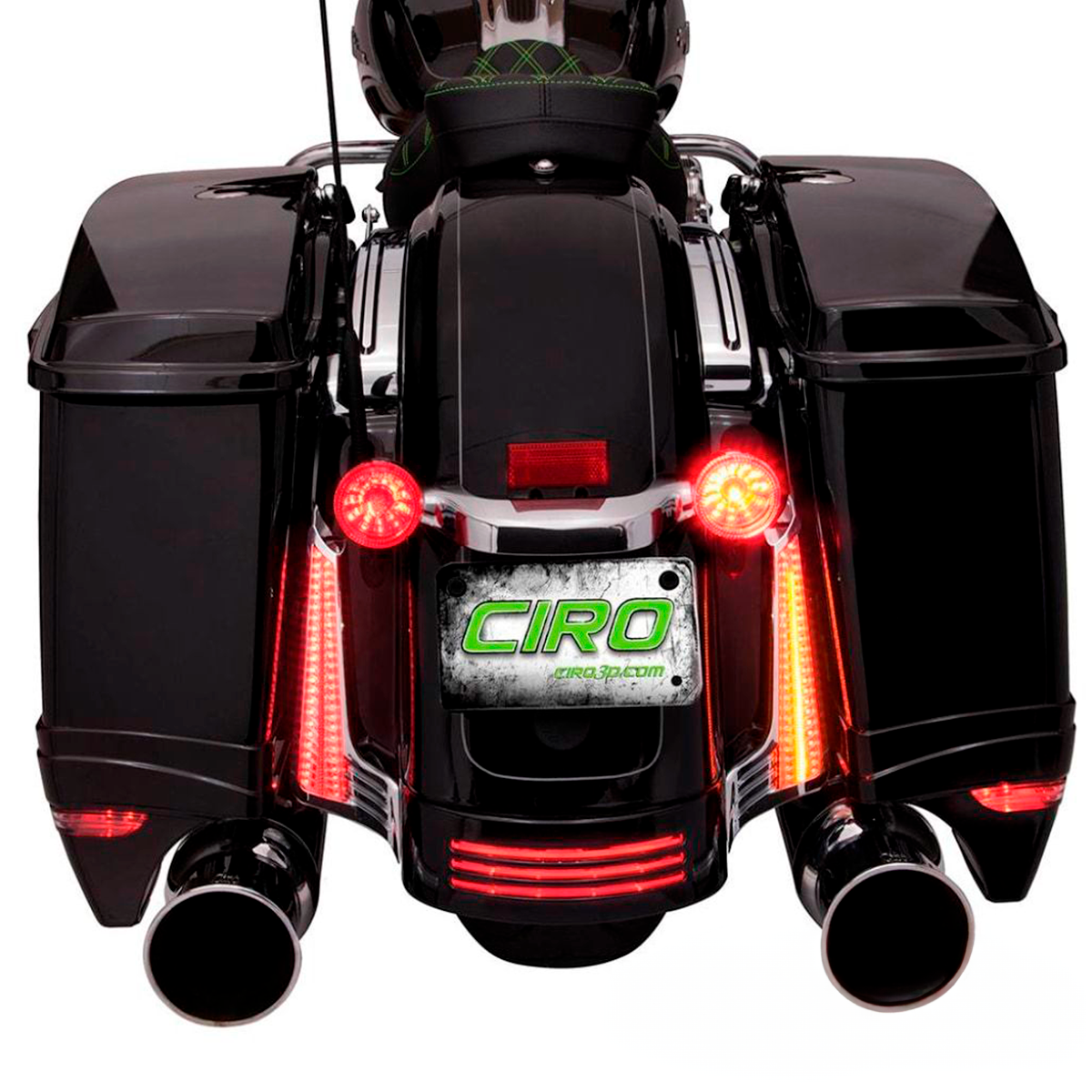 Ciro Luces LED de Relleno para Alforjas de Harley Davidson Touring