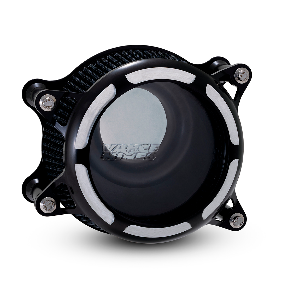 Filtro de Aire Vance & Hines VO2 Insight Negro Contraste para Harley Davidson '91-'22 Sportster