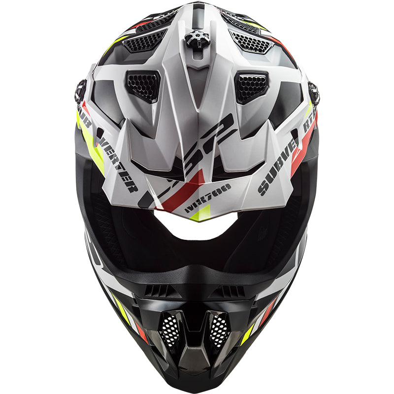 Casco Cross LS2 Subverter Stomp Blanco / Negro MX701