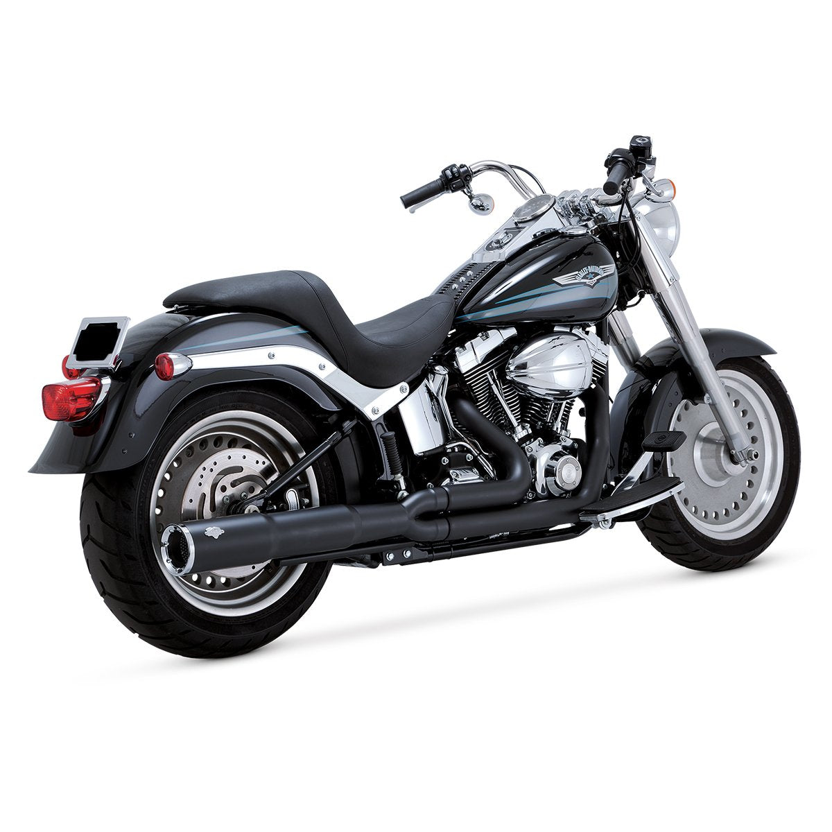 Escape Vance & Hines Pro Pipe 2 Into 1 para Harley Davidson '86-'11 Softail (Sistema Completo)