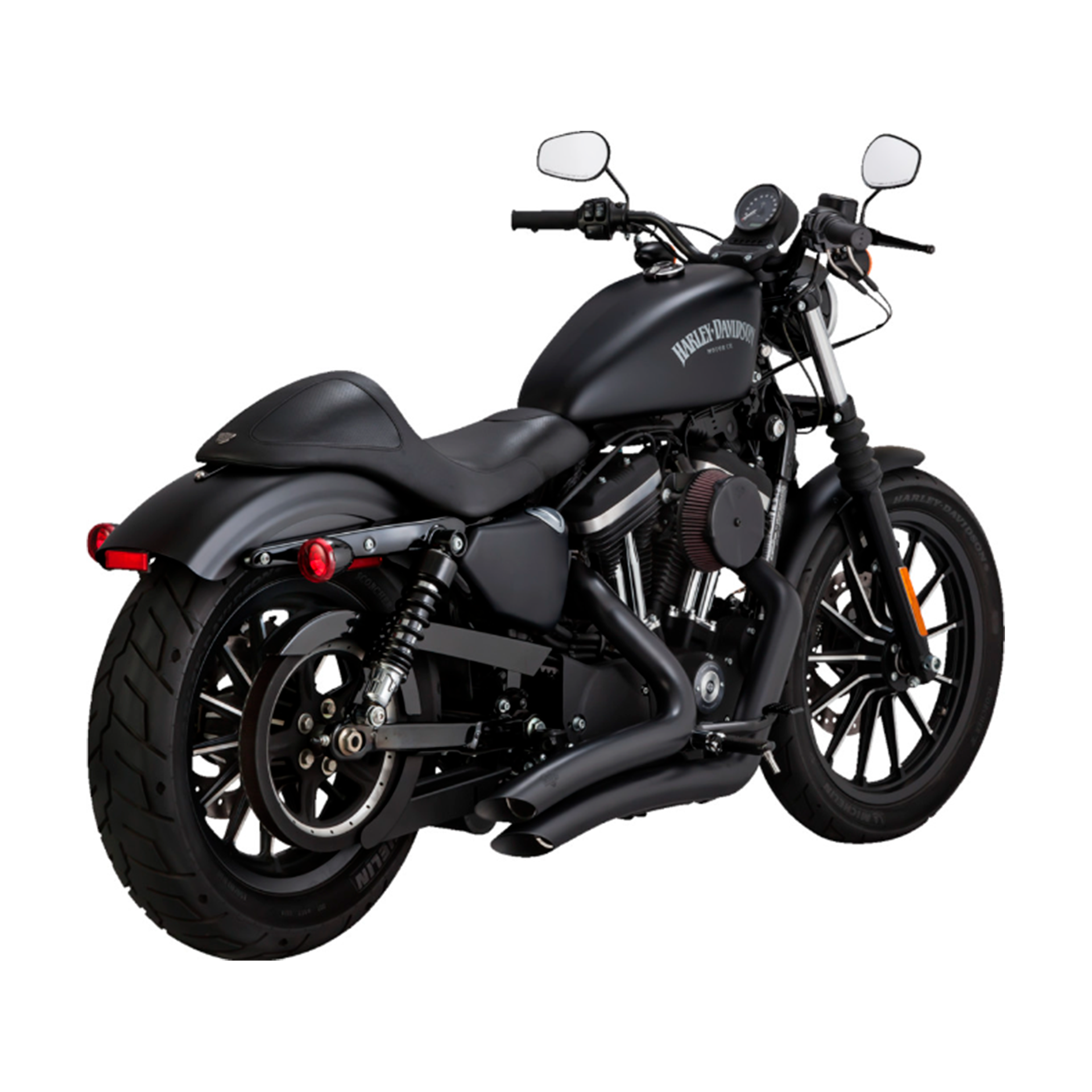 Escape Vance & Hines Big Radius Negro para Harley Davidson '14-'22 Sportster (Sistema Completo)