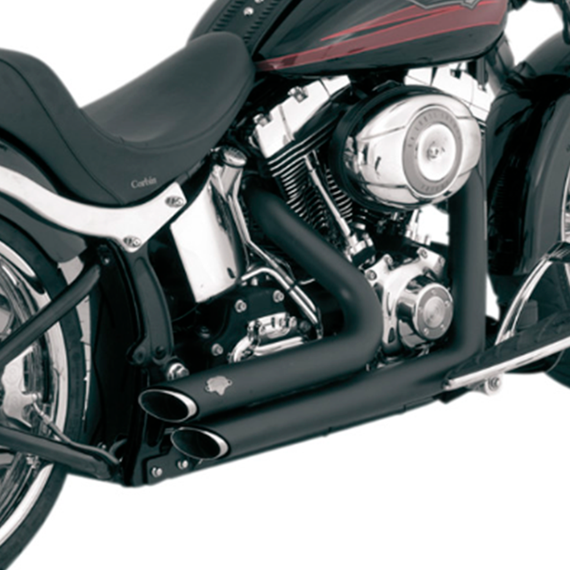 Escape Vance & Hines Shortshots Staggered para Harley Davidson '86-'09 Softail (Sistema Completo)