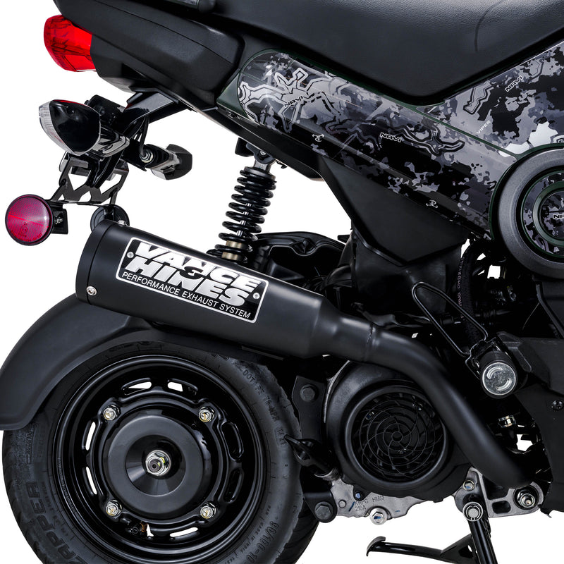 Escape Vance & Hines Upsweep Negro para Motocicletas Honda Navi (Cola)