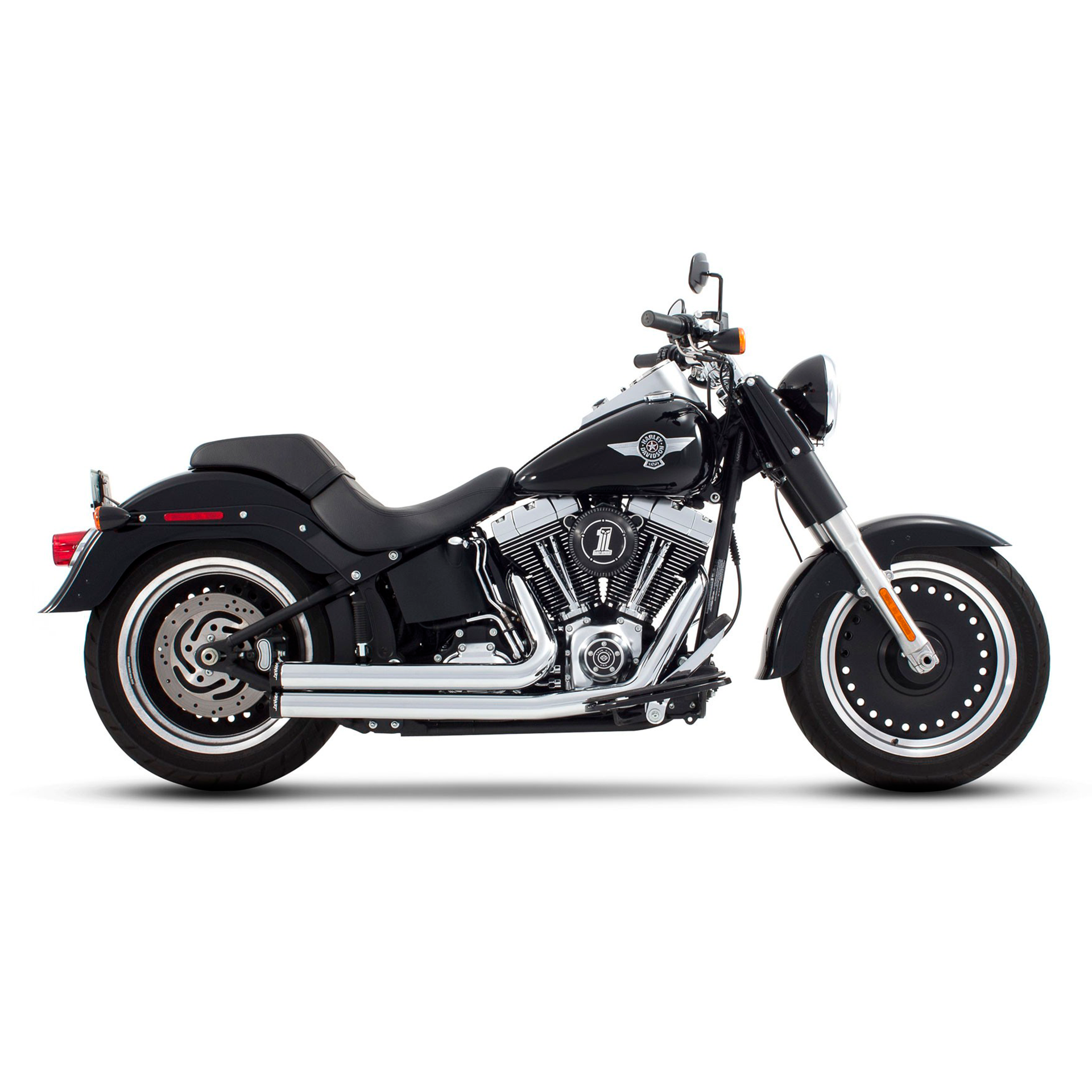 Escape Rinehart Racing 2 Into 2 Cromo para Harley Davidson ’86-’17 Softail (Sistema Completo)