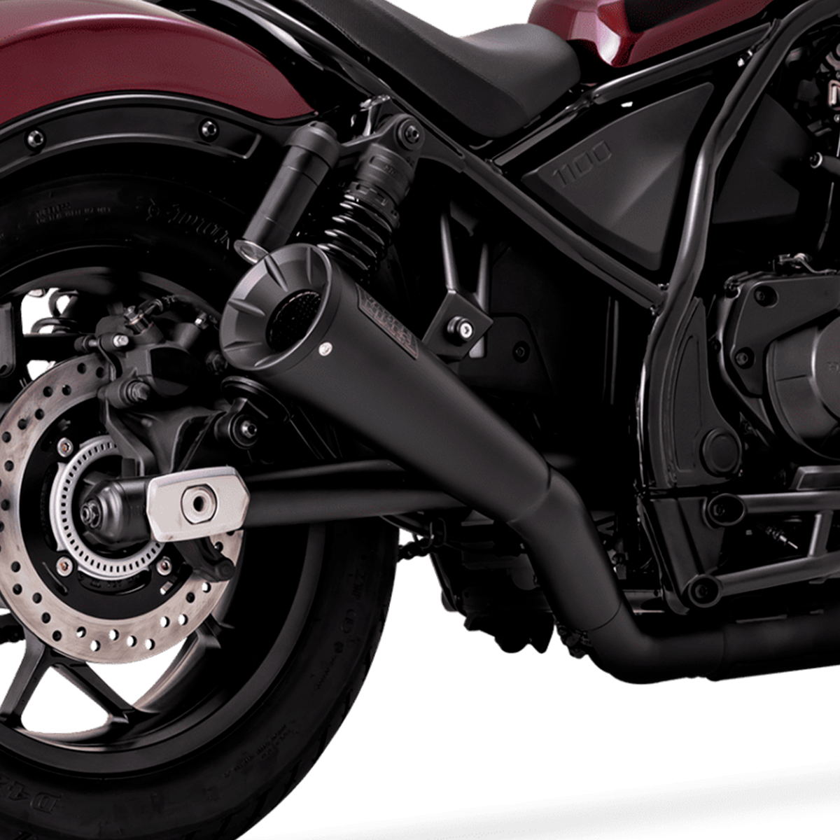 Escape Vance & Hines Rebel 1100 Upsweep para Honda '21-'25 Rebel 1100 (Cola)