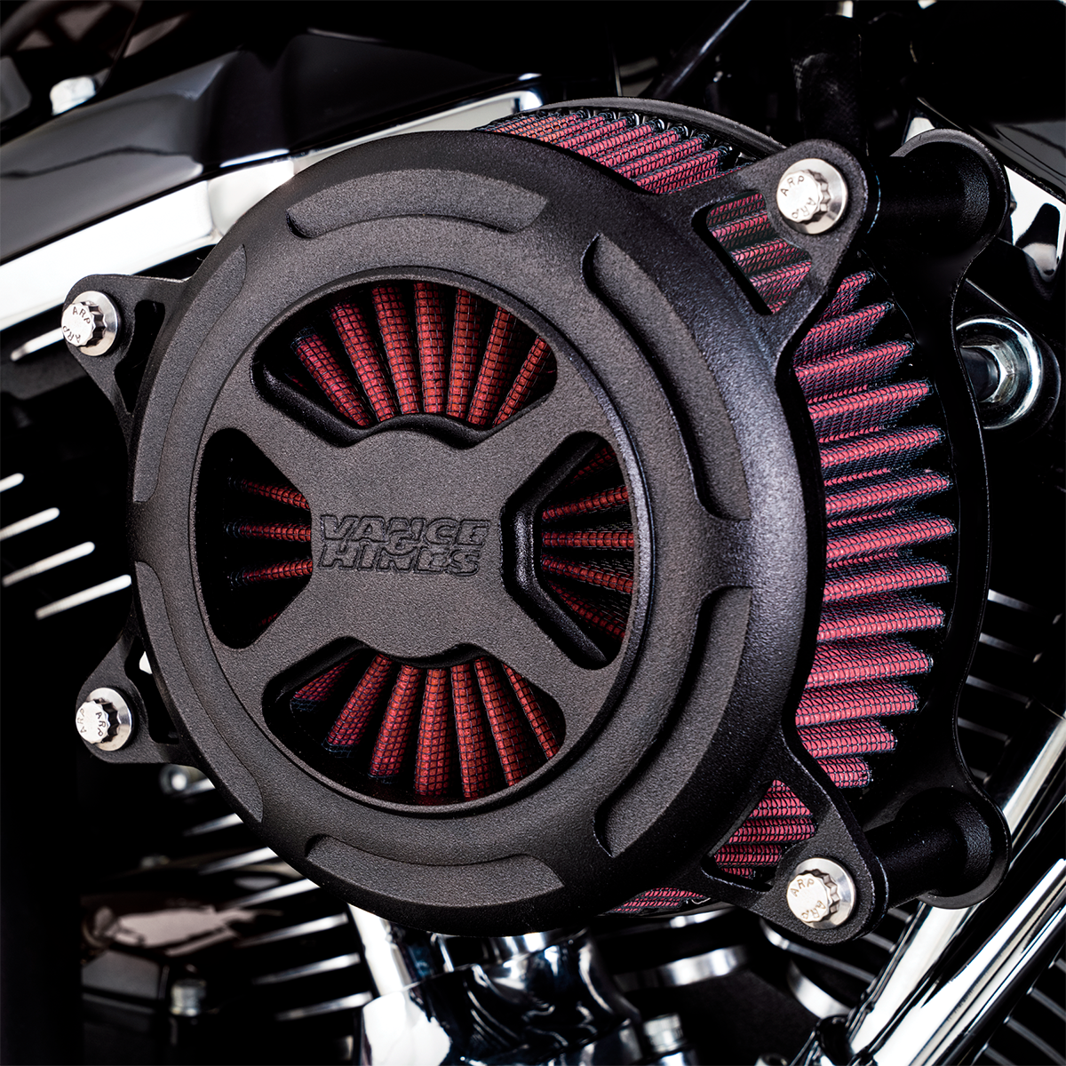 Filtro de Aire Vance & Hines VO2 X Negro para Harley Davidson '91-'22 Sportster