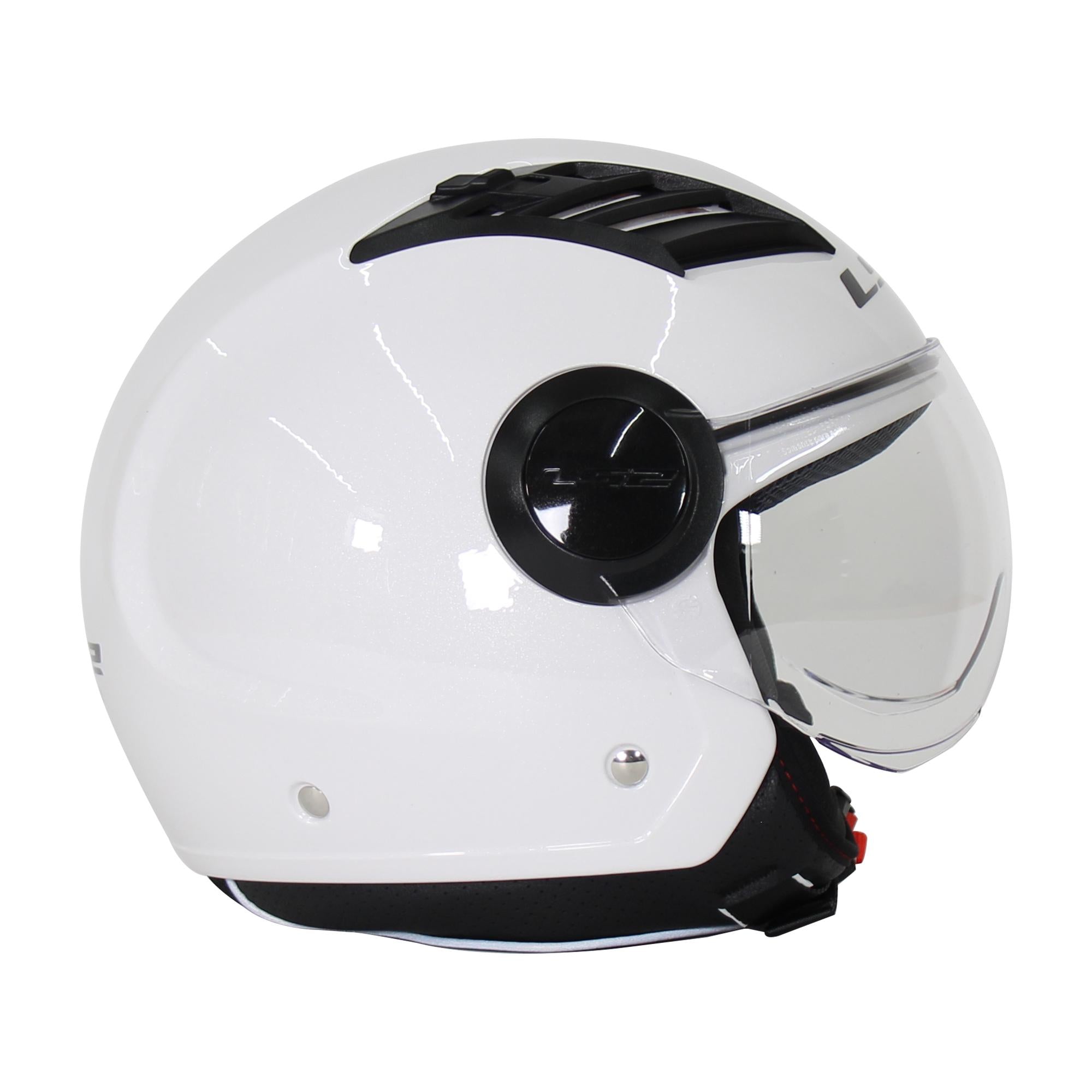 Casco Abierto LS2 Airflow Solid Blanco OF562